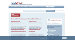 Desktop Screenshot of med2click.de